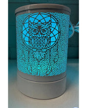 Load image into Gallery viewer, White Owl Sillicone Flip Dish Warmer
