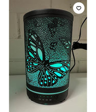 Load image into Gallery viewer, Ultrasonic Black Butterfly Bloom Diffuser

