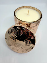 Load image into Gallery viewer, Rose Gold Lotus Candle
