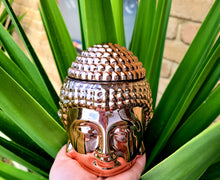 Load image into Gallery viewer, Rose Gold Buddha Candle
